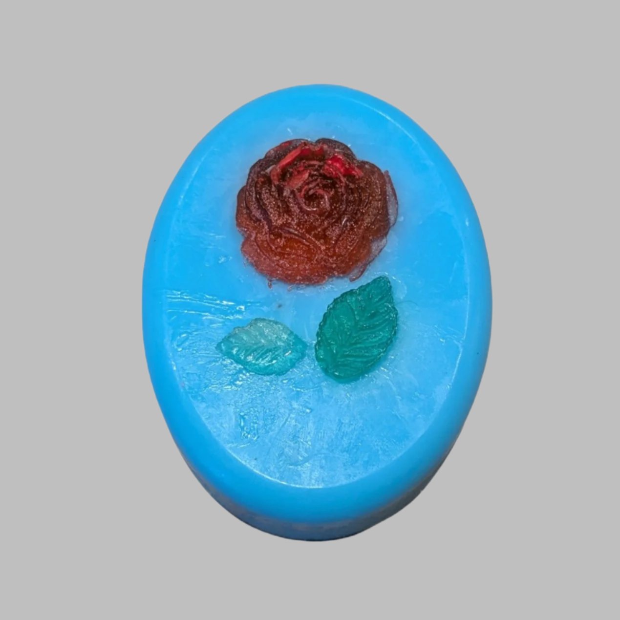 Oval Soaps with Roses