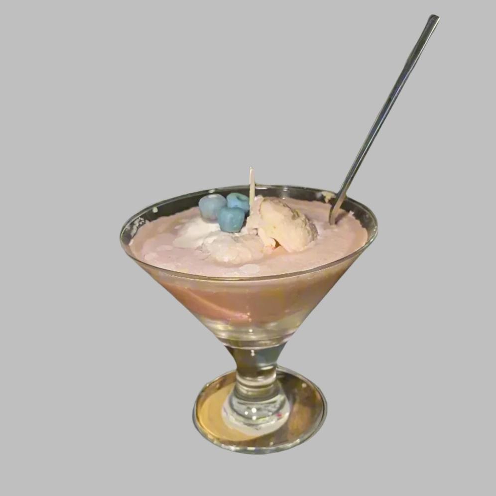 Ice Cream Sundae Candle