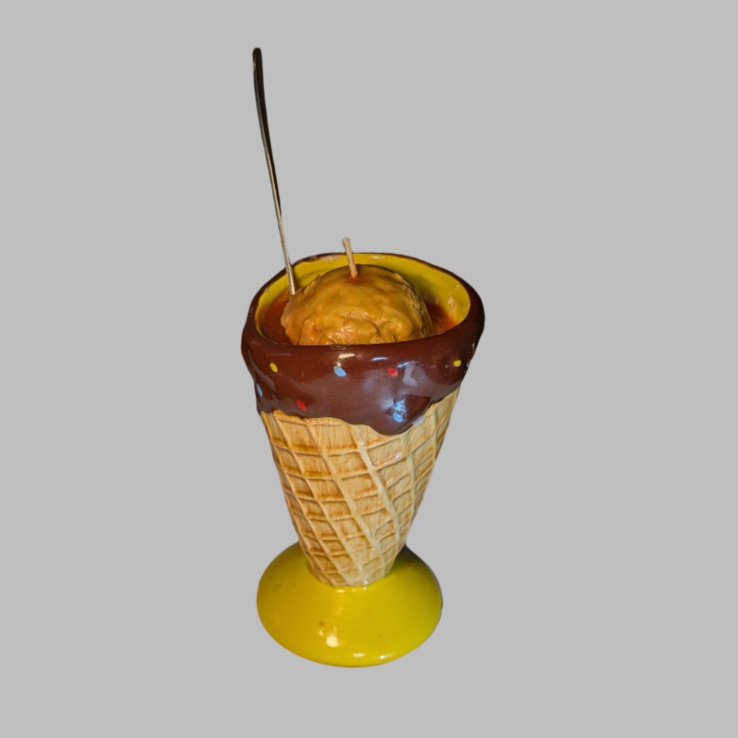 Large Ice Cream Cone Candle