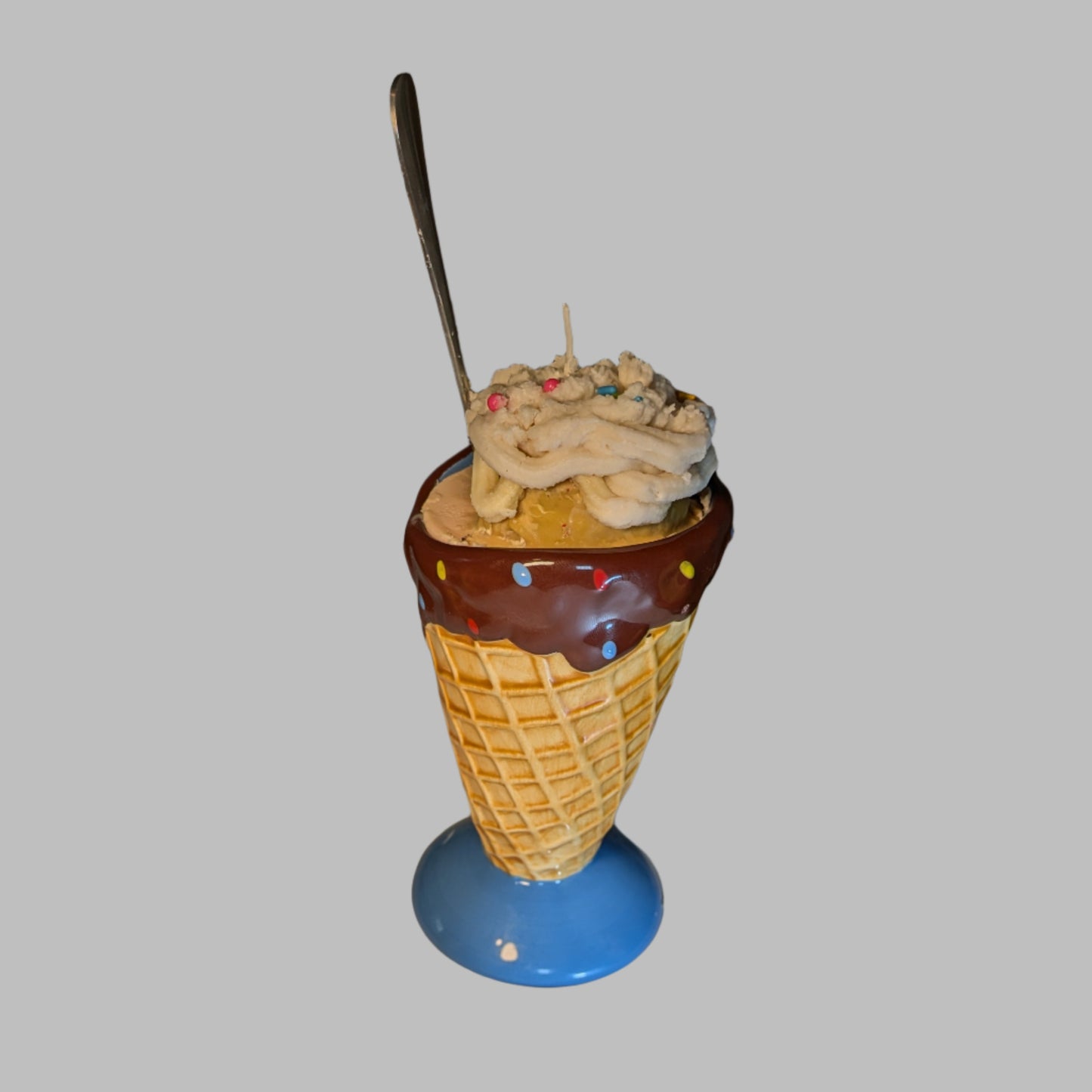 Large Ice Cream Cone Candle