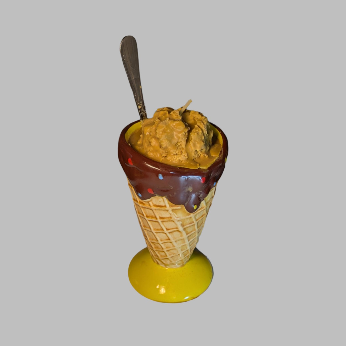 Large Ice Cream Cone Candle