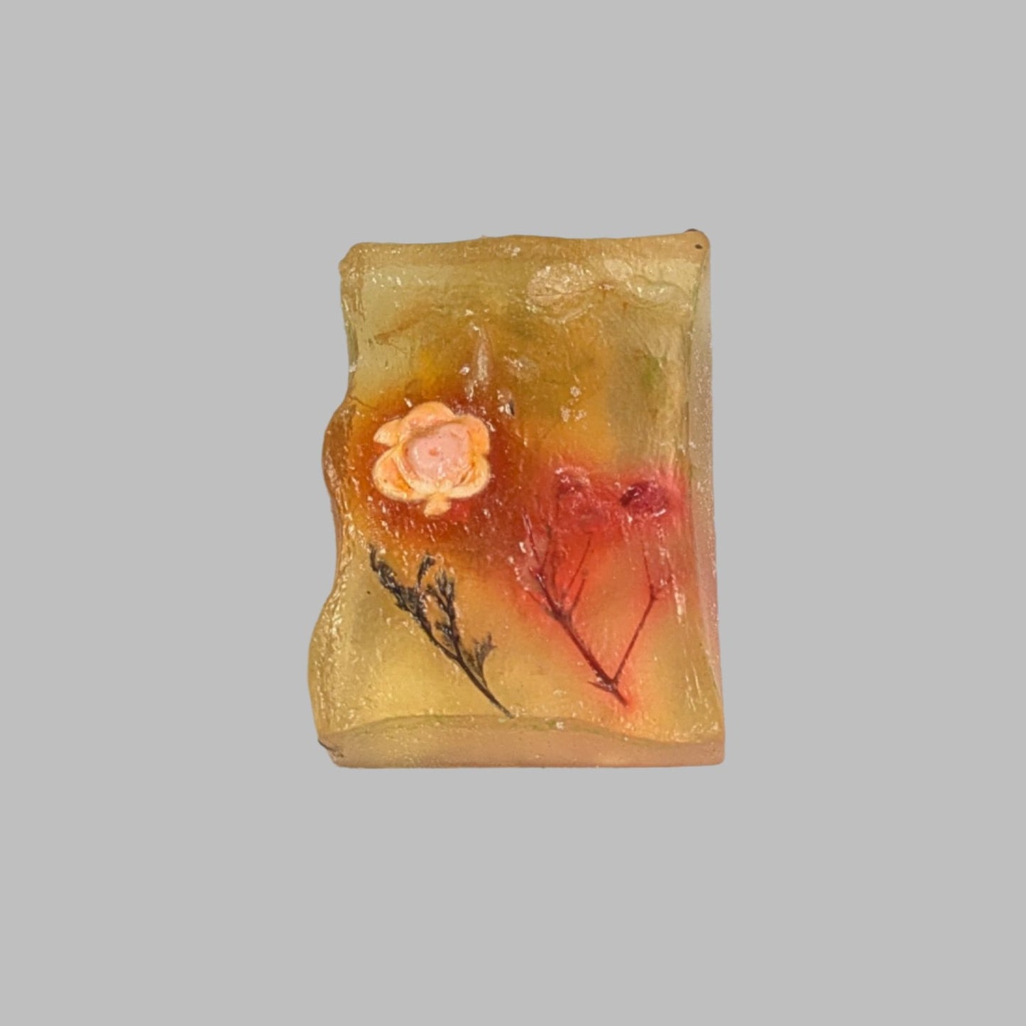 Soap with Real Flowers