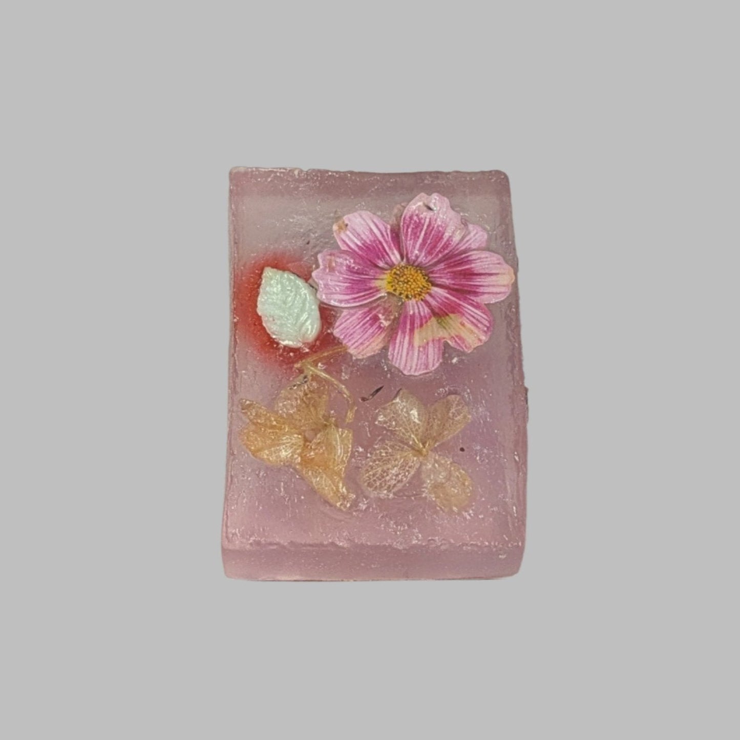 Soap with Real Flowers