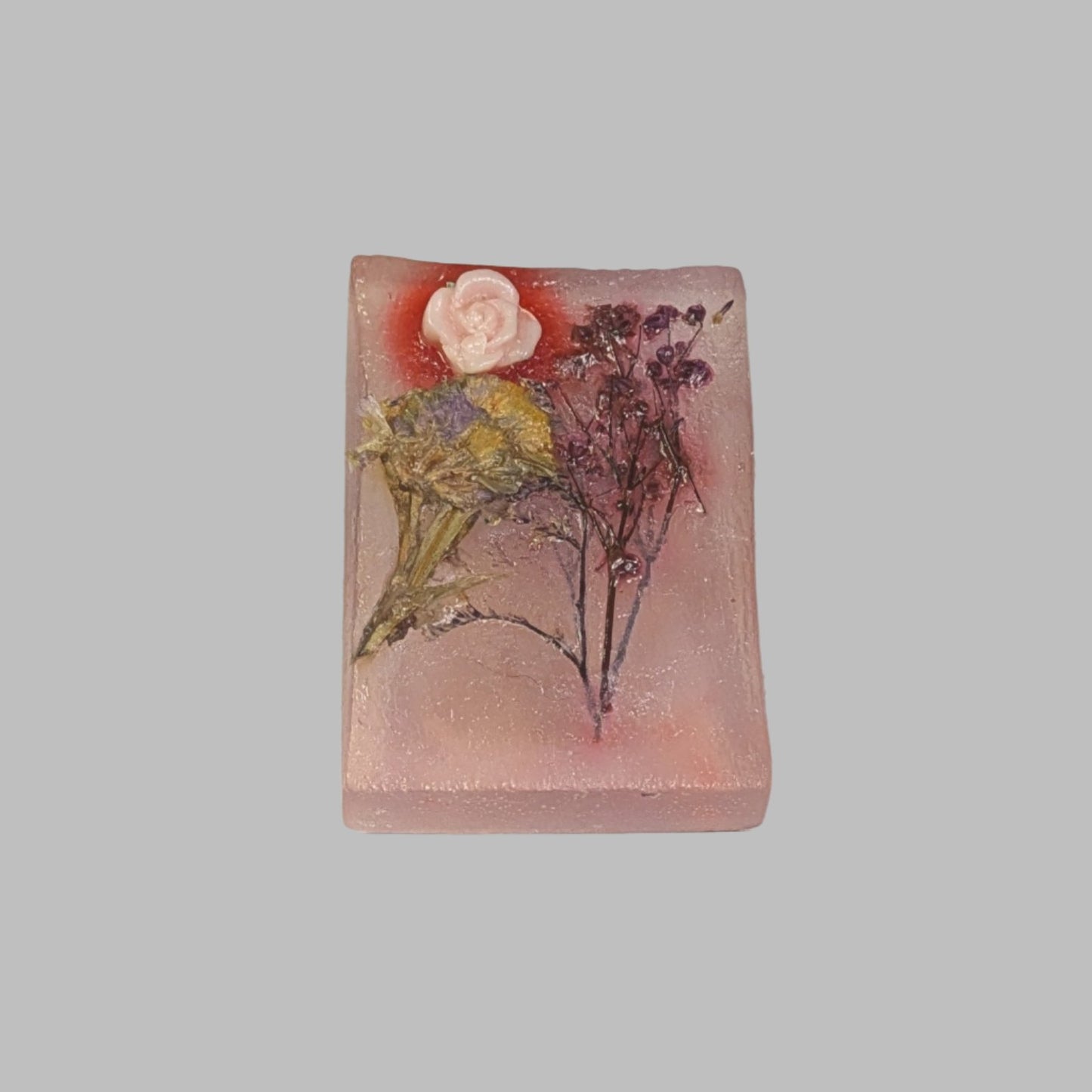 Soap with Real Flowers