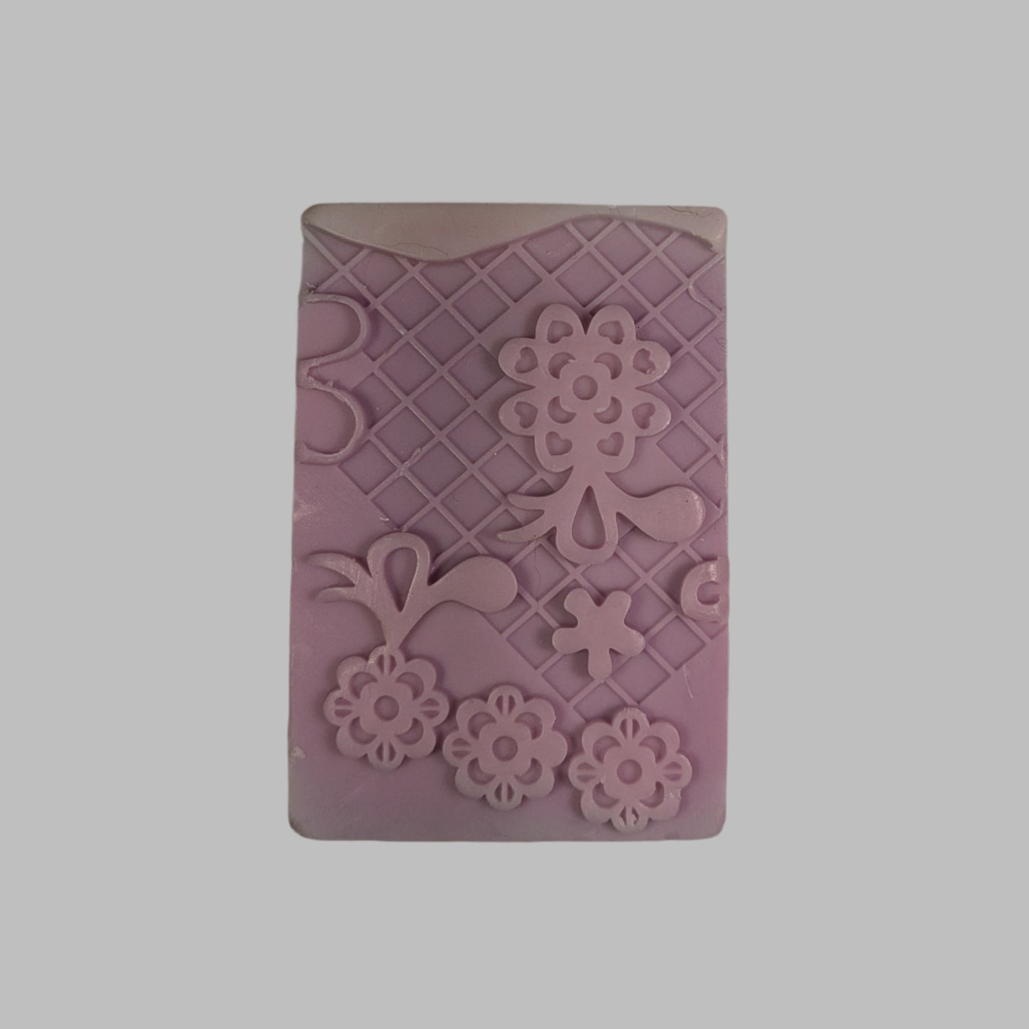 Soap with Stamped Design