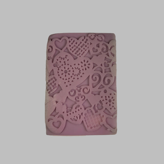 Soap with Stamped Design