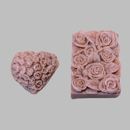 Two-Pack Soaps with Roses All Over